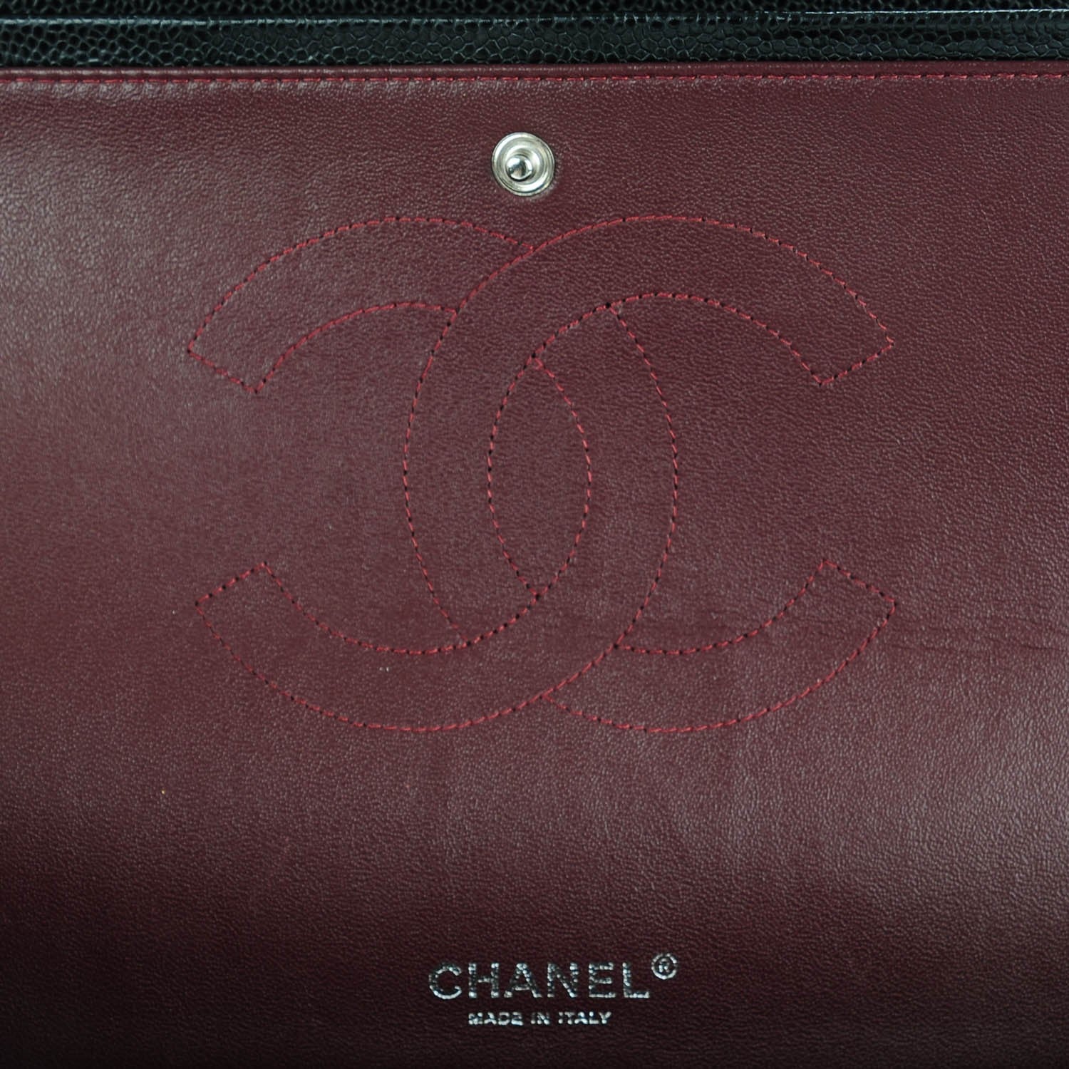 Chanel Caviar Quilted Maxi Double Flap Black 6 of 7