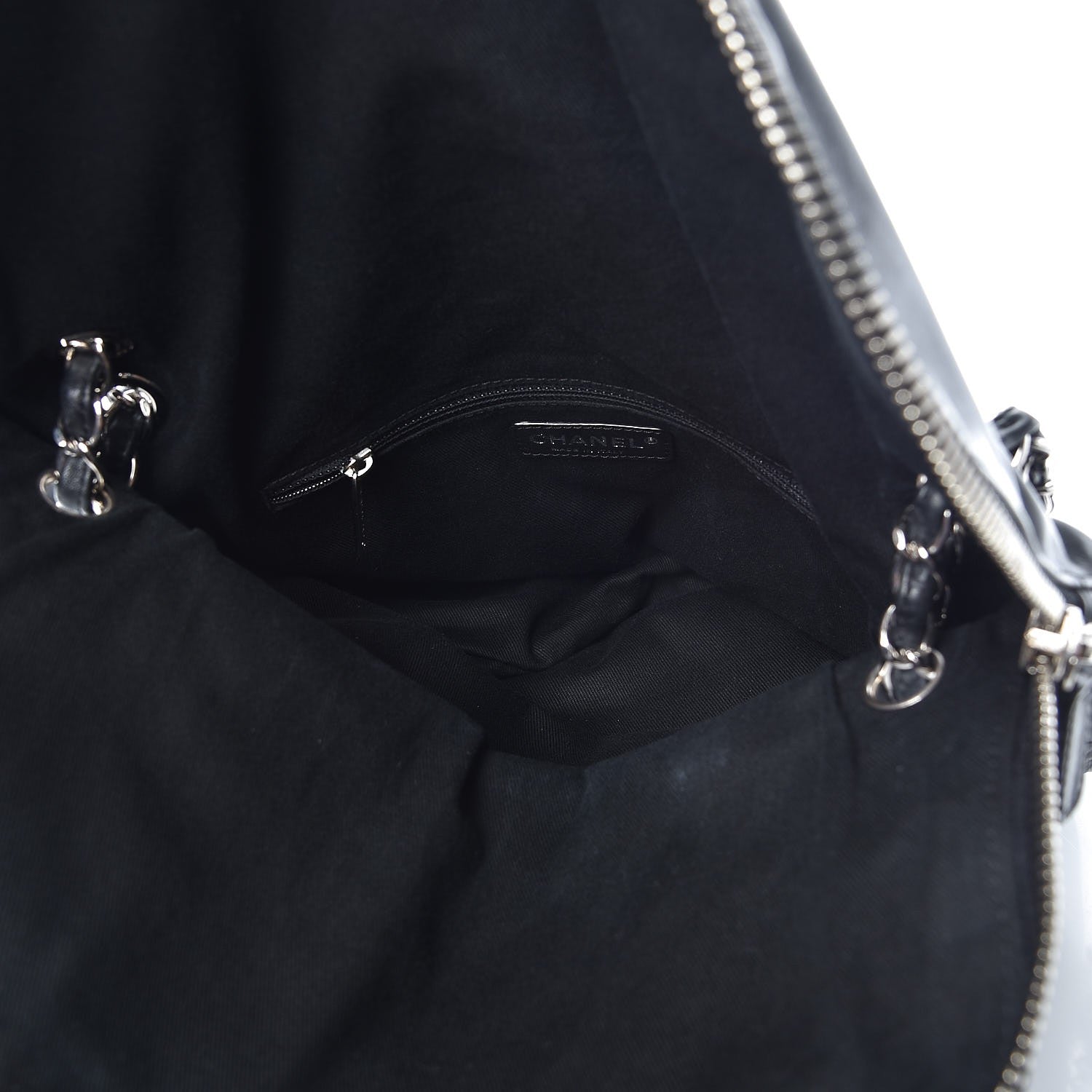 Chanel Calfskin Expandable Flap Black 5 of 7