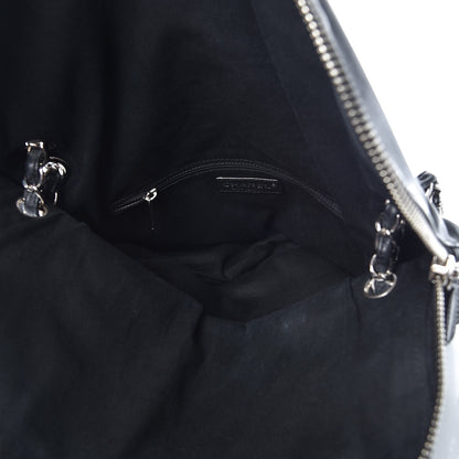 Chanel Calfskin Expandable Flap Black 5 of 7