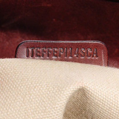 Burberry Canvas Mega Check Lowry Brown 7 of 8