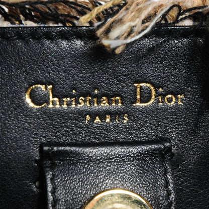 Christian Dior Tweed Patchwork Crocodile Large Diorissimo 7 of 8