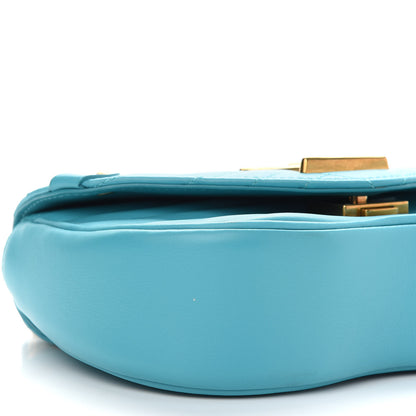 Louis Vuitton Calfskin New Wave Chain MM Malibu Green 7 of 9