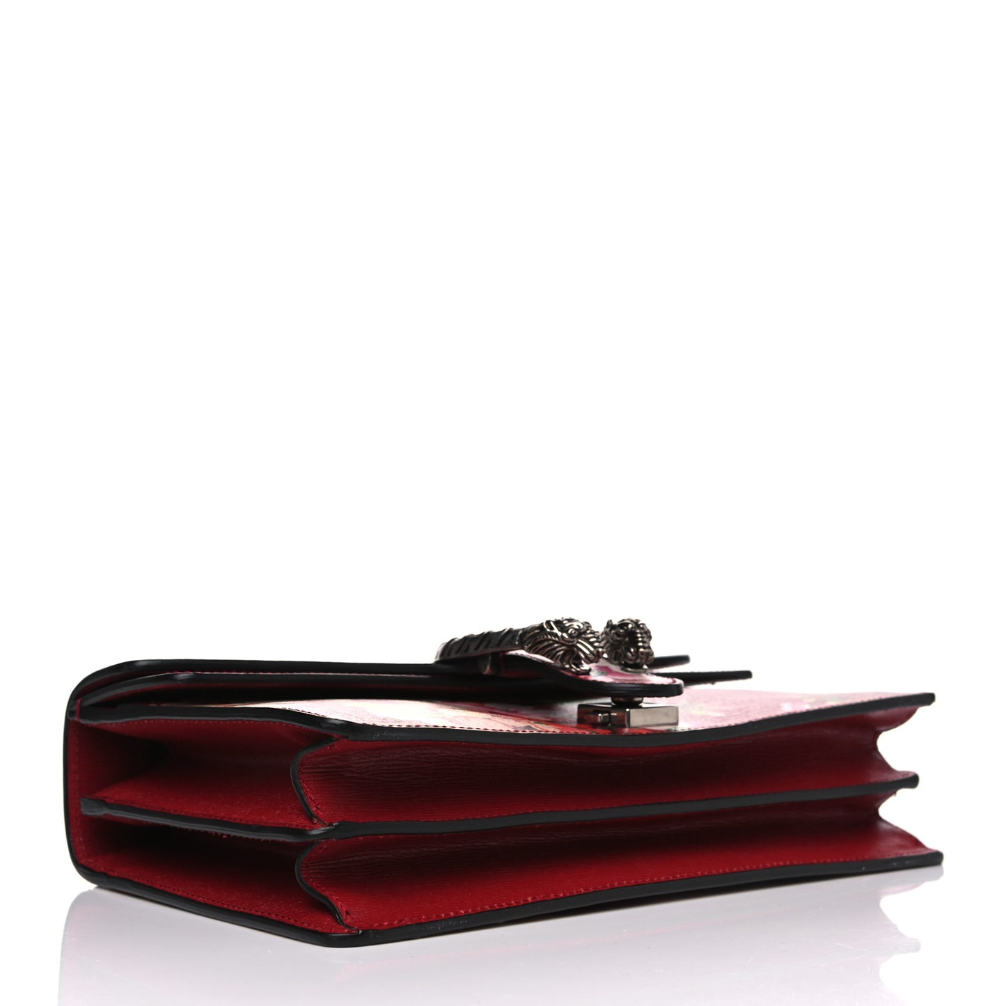 Calfskin Blooms Print Small Dionysus Shoulder Bag Romantic Cherry Multicolor