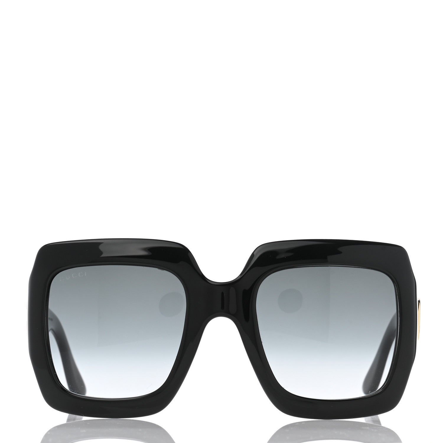 Gucci Acetate Square Frame Sunglasses GG0053S Black 2 of 8
