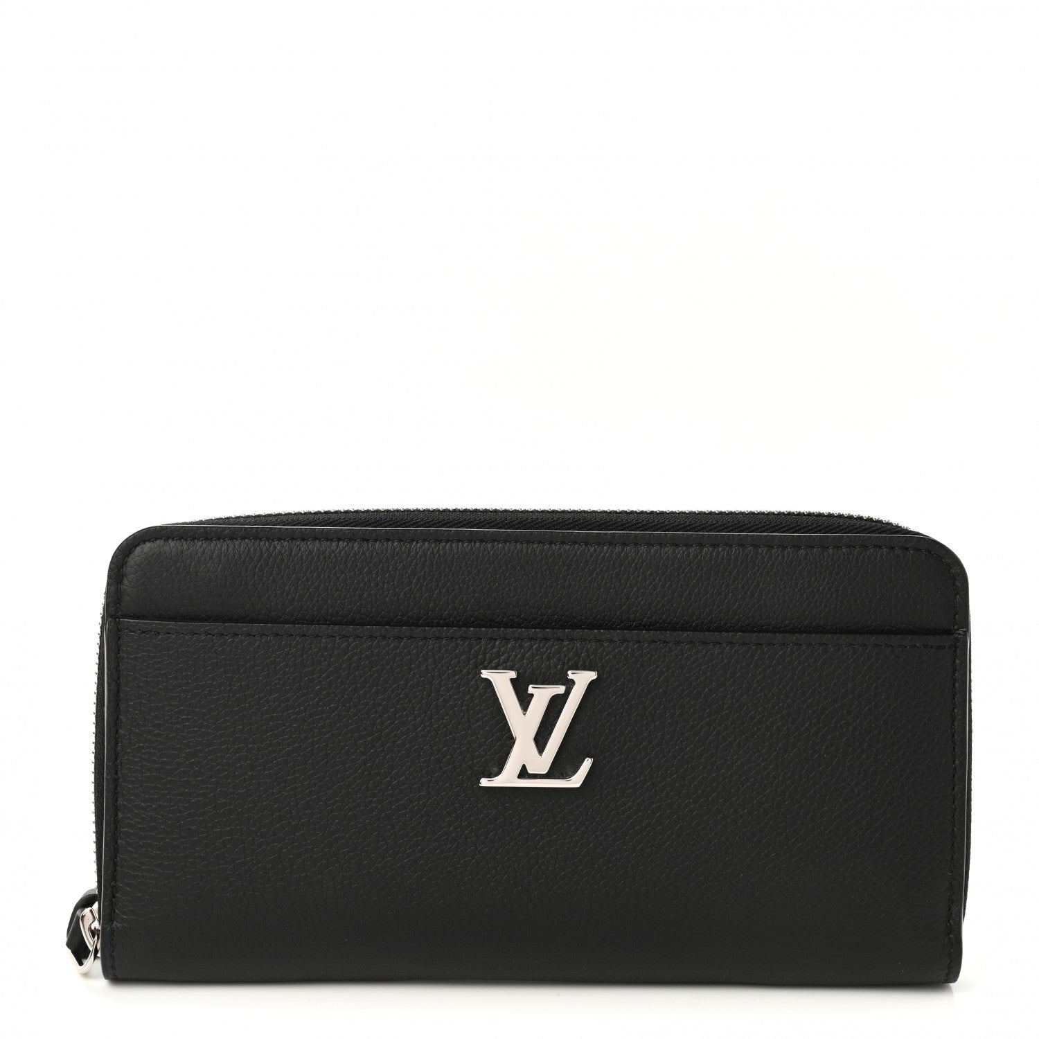 Louis Vuitton Calfskin Zippy Lockme Wallet Black 1 of 8