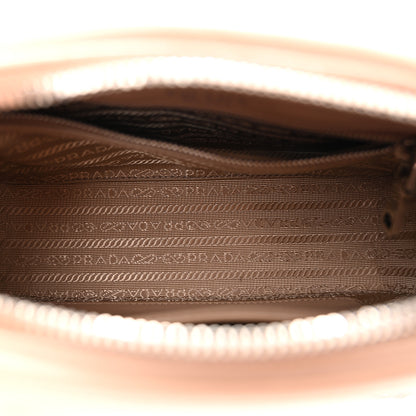 Prada Soft Calfskin Diagramme Camera Bag Cipria 5 of 11