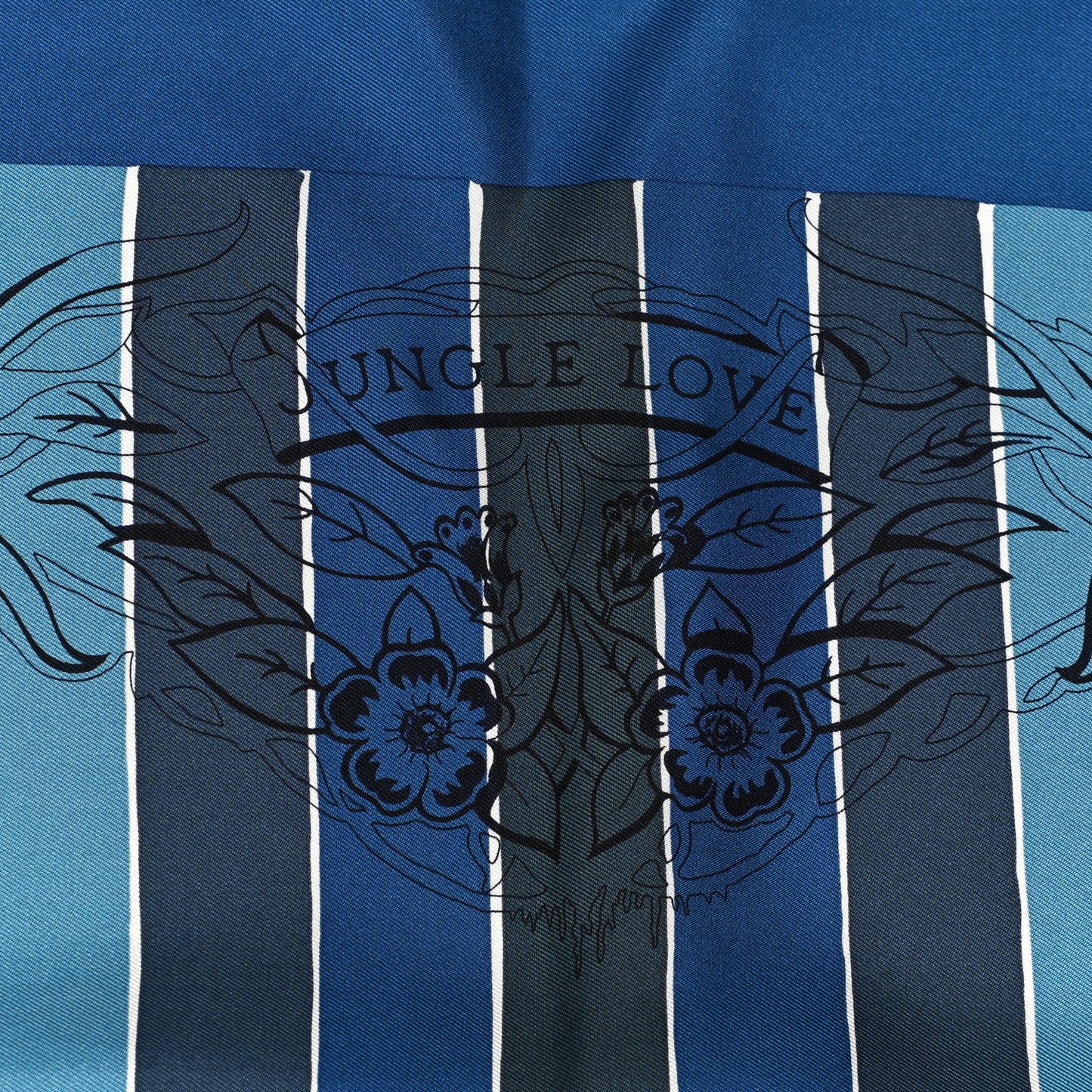 Silk Jungle Love Rainbow Scarf 90