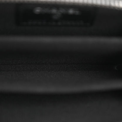 Chanel Lambskin Quilted Zip Coin Purse So Black 5 of 8
