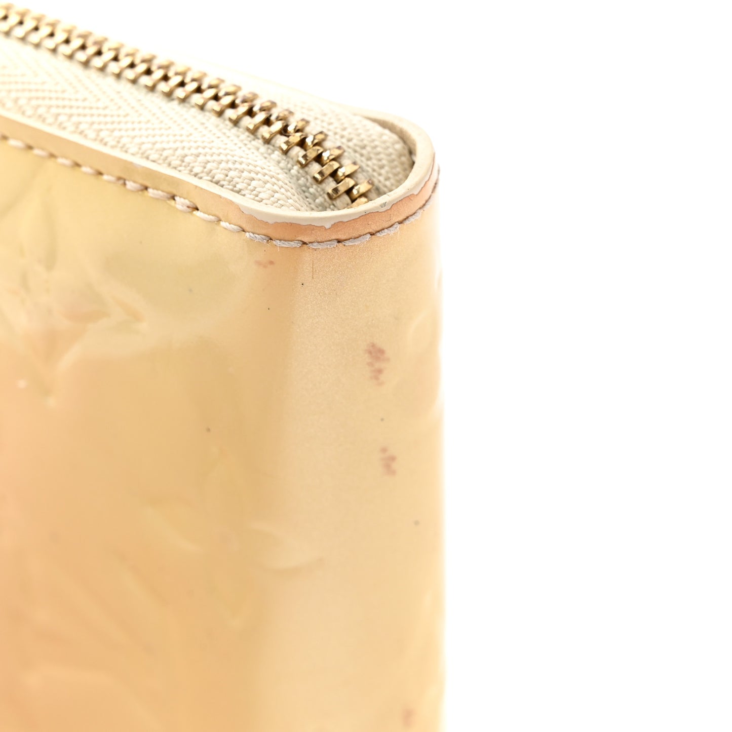 Vernis Zippy Coin Purse Blanc Corail