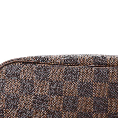 Louis Vuitton Damier Ebene Neo Neverfull MM Rose Ballerine 11 of 15
