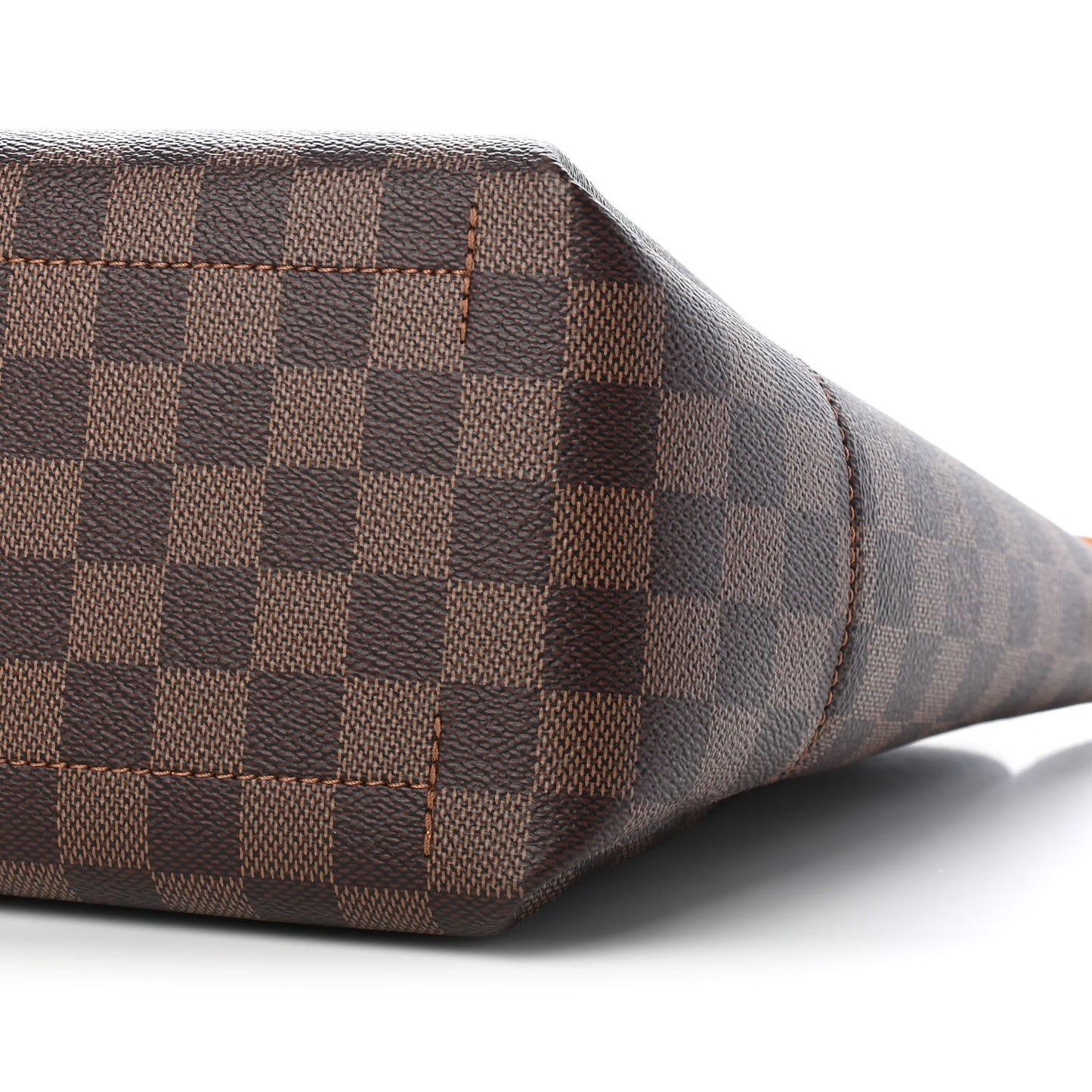 Damier Ebene Belmont PM Safran