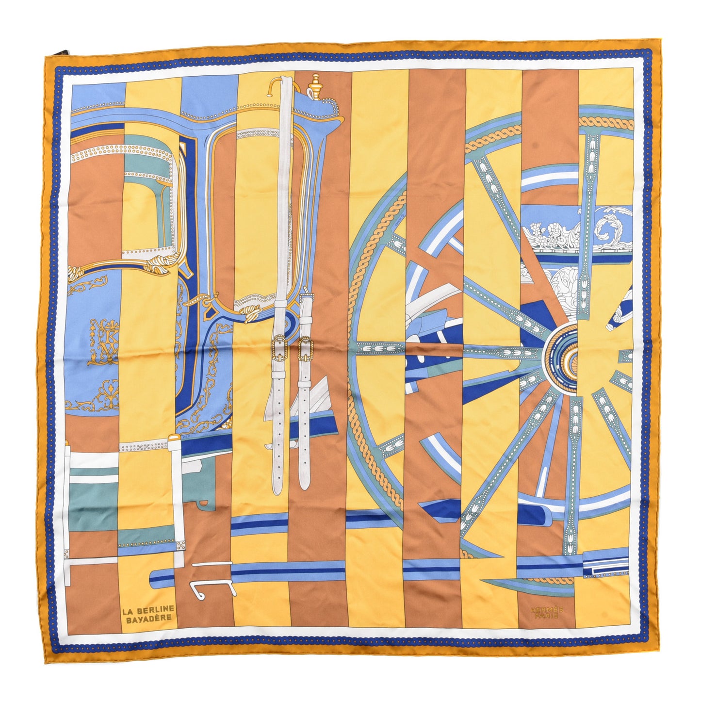 Silk La Berline Bayadere Scarf 90