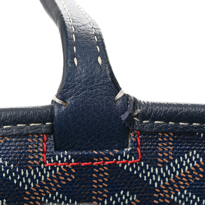 Goyard Goyardine Artois PM Navy 14 of 14
