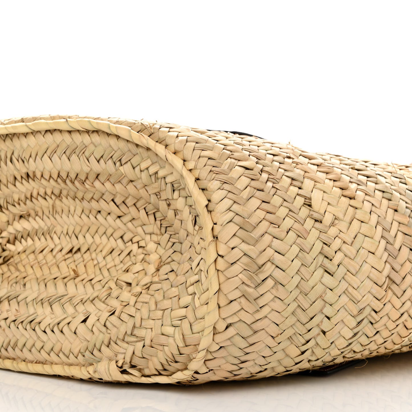 Raffia Large Basket Tote Bag Natural Tan