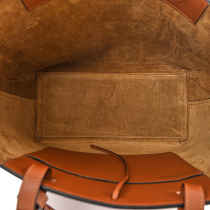 Loewe Smooth Calfskin Small Anagram Tote Tan 4 of 10