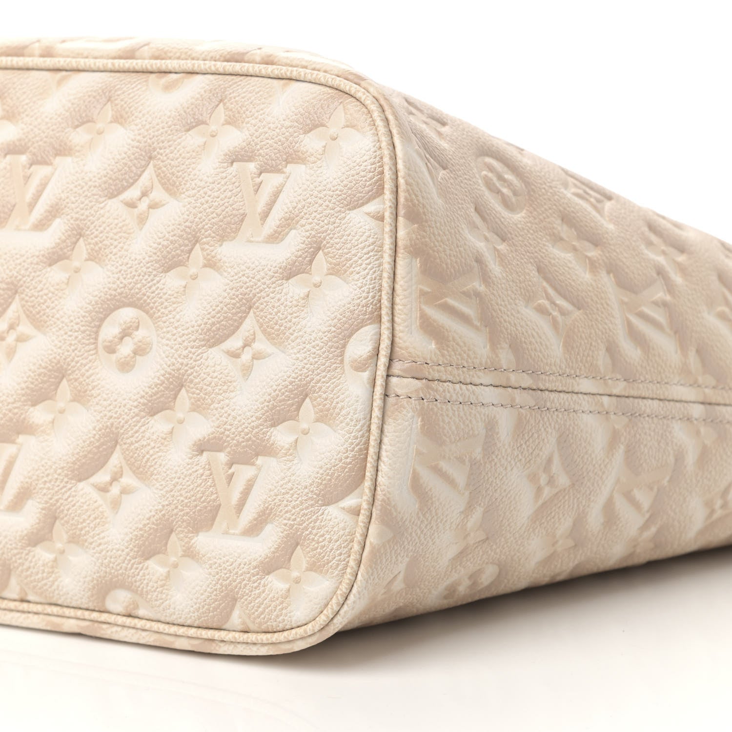 Louis Vuitton Empreinte Monogram Summer Stardust Neverfull MM Beige Clair 10 of 10
