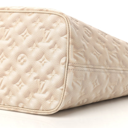 Louis Vuitton Empreinte Monogram Summer Stardust Neverfull MM Beige Clair 10 of 10