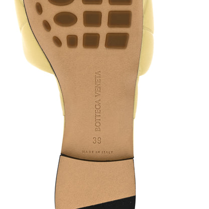 Bottega Veneta Nappa Quilted Rubber Lido Flat Sandals 39 Moon Beam 7 of 11