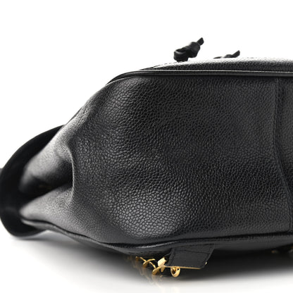 Chanel Caviar CC Backpack Black 7 of 8