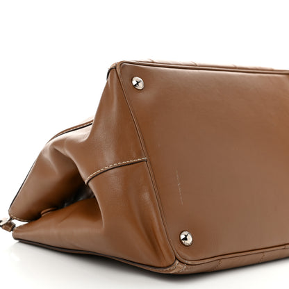 Prada Soft Calfskin Tote Cannella 9 of 19