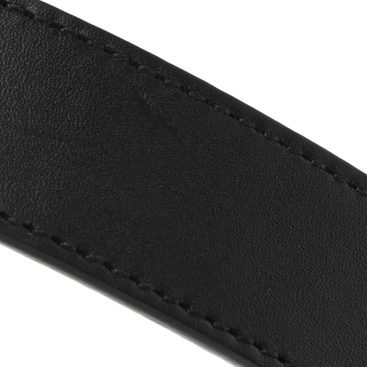 Gucci Moon Calfskin Torchon Double G 25mm Belt 75 30 Black 6 of 6