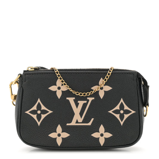 Empreinte Monogram Giant Mini Pochette Accessories Black