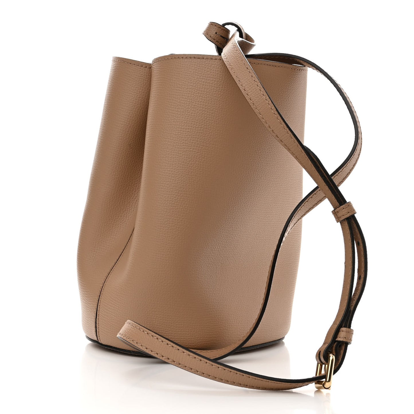 Haymarket Check Colours Small Lorne Bucket Crossbody Beige