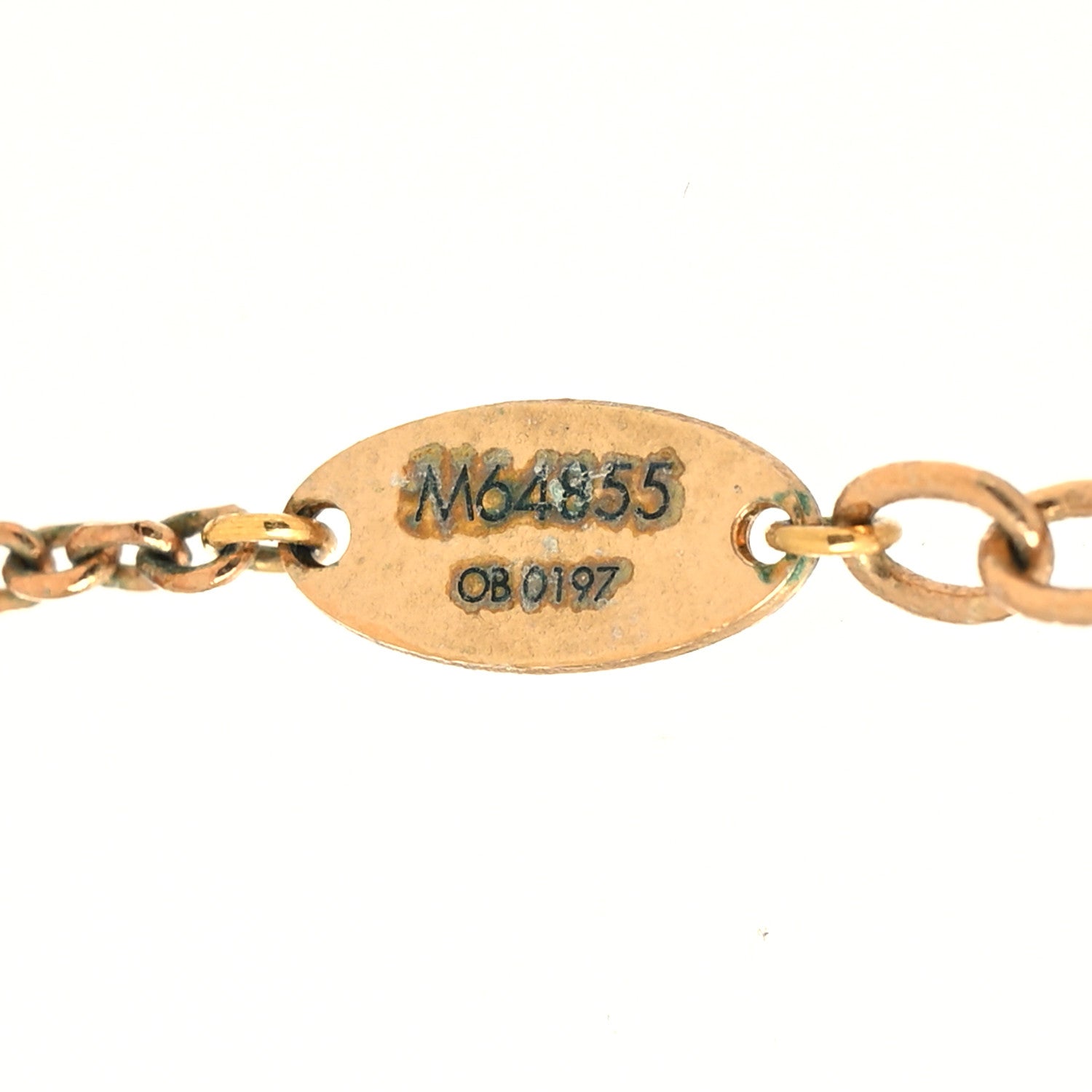 Louis Vuitton Metal Blooming Supple Necklace Gold 6 of 6