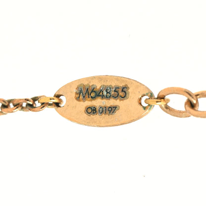 Louis Vuitton Metal Blooming Supple Necklace Gold 6 of 6