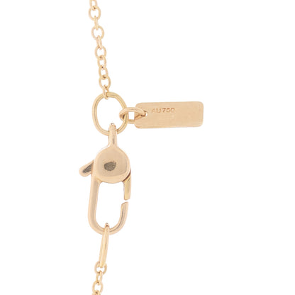 Gucci 18K Rose Gold Diamond Clover Pendant Necklace 4 of 5