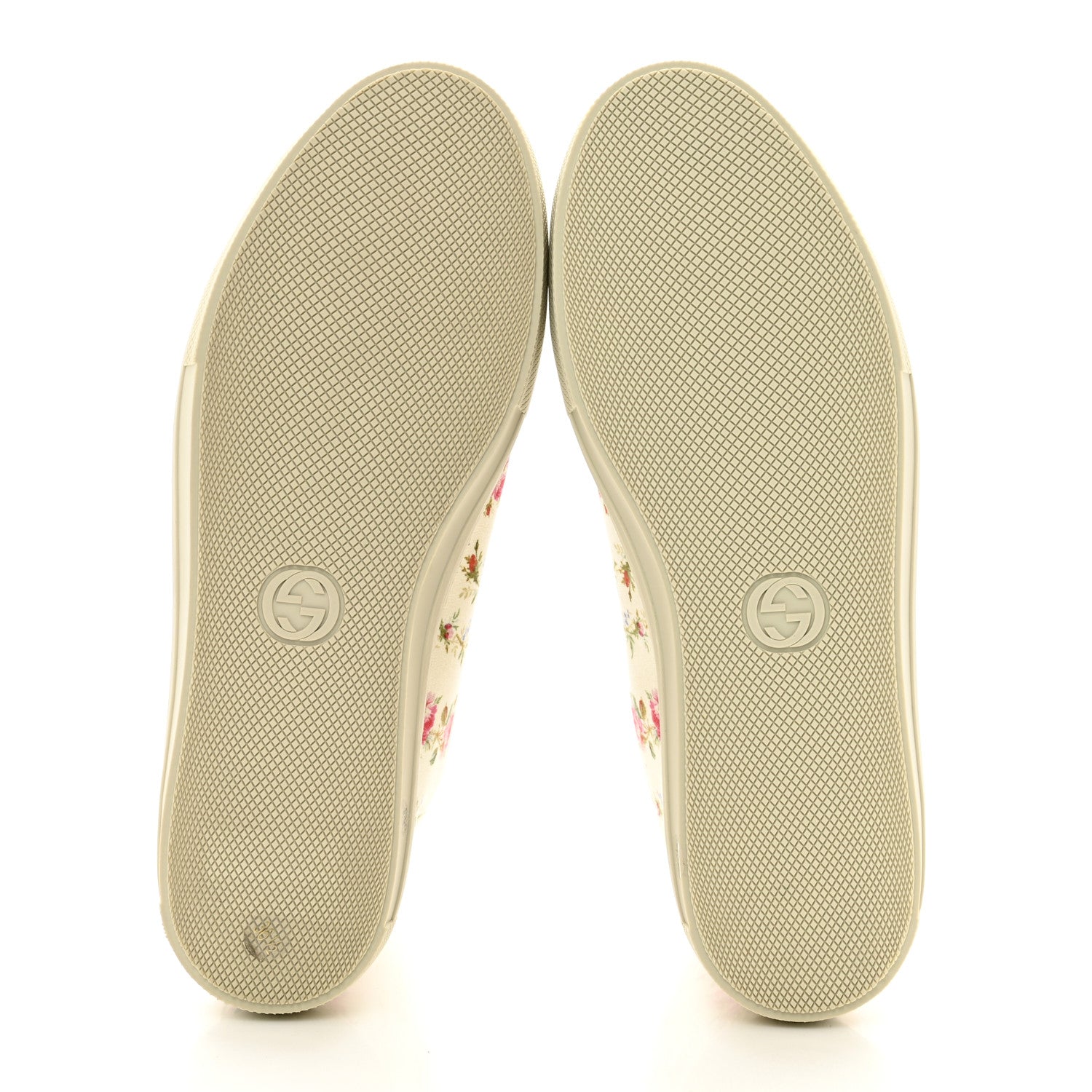 Gucci Canvas Romantic Print Major Blind For Love High Top Sneakers 36.5 Ivory 5 of 8