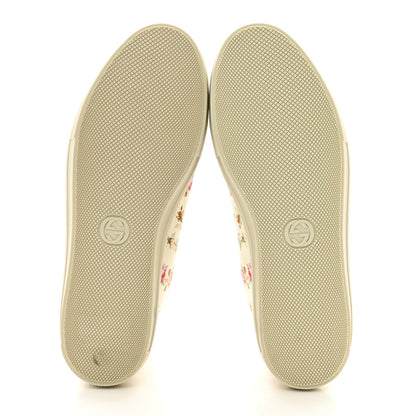 Gucci Canvas Romantic Print Major Blind For Love High Top Sneakers 36.5 Ivory 5 of 8