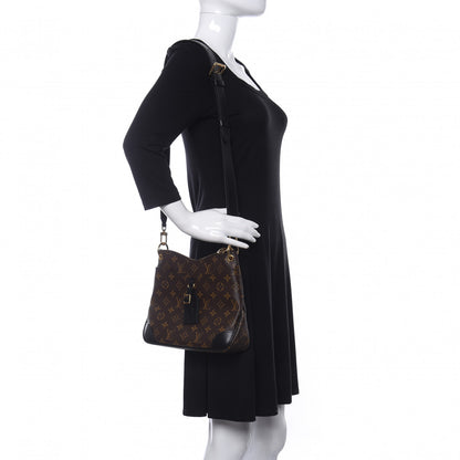 Louis Vuitton Monogram Odeon PM Black 2 of 9