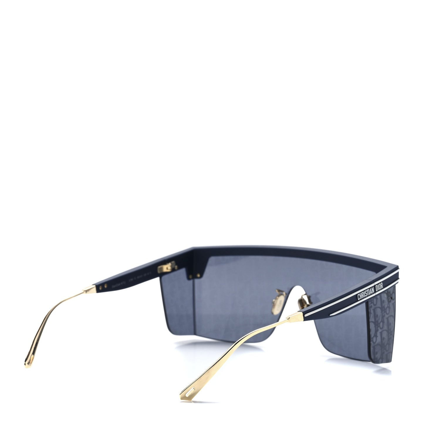 Oblique Diorclub M1U Mask Sunglasses Blue