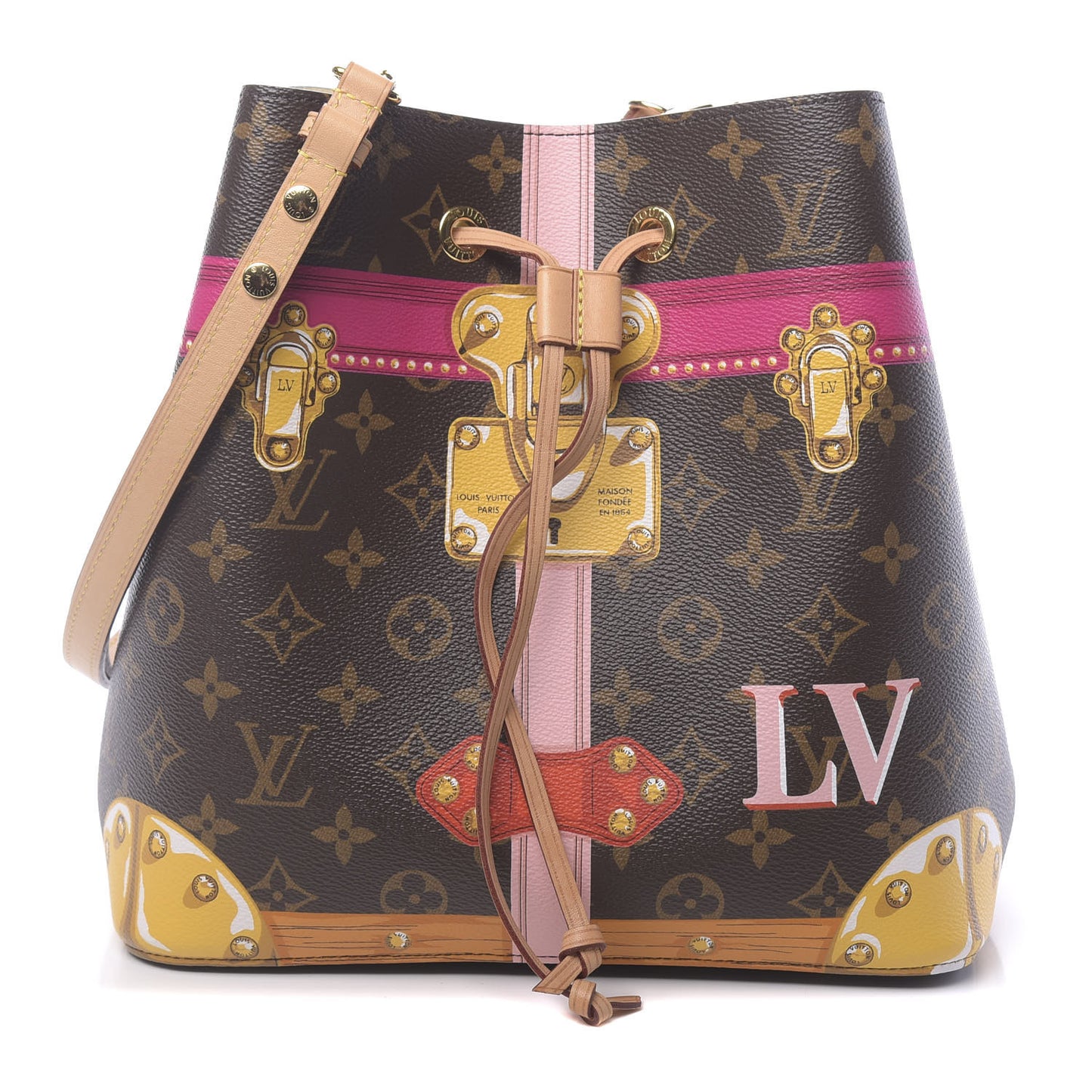Monogram Summer Trunks Neonoe