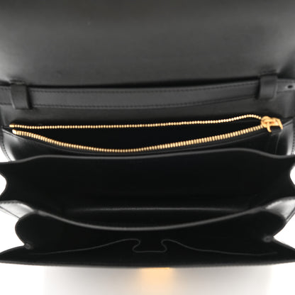 Celine Box Calfskin Medium Classic Box Flap Bag Black 4 of 13