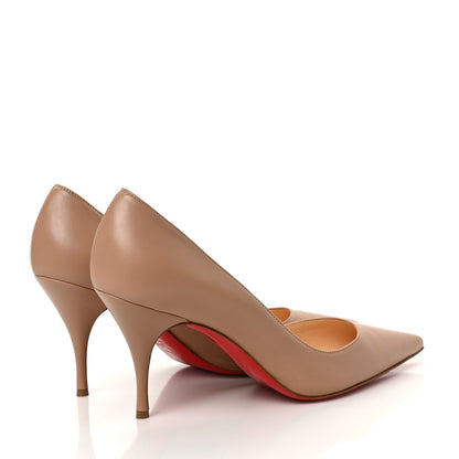 Christian Louboutin Nappa Clare 80 Pumps 38 Nude 4 of 9
