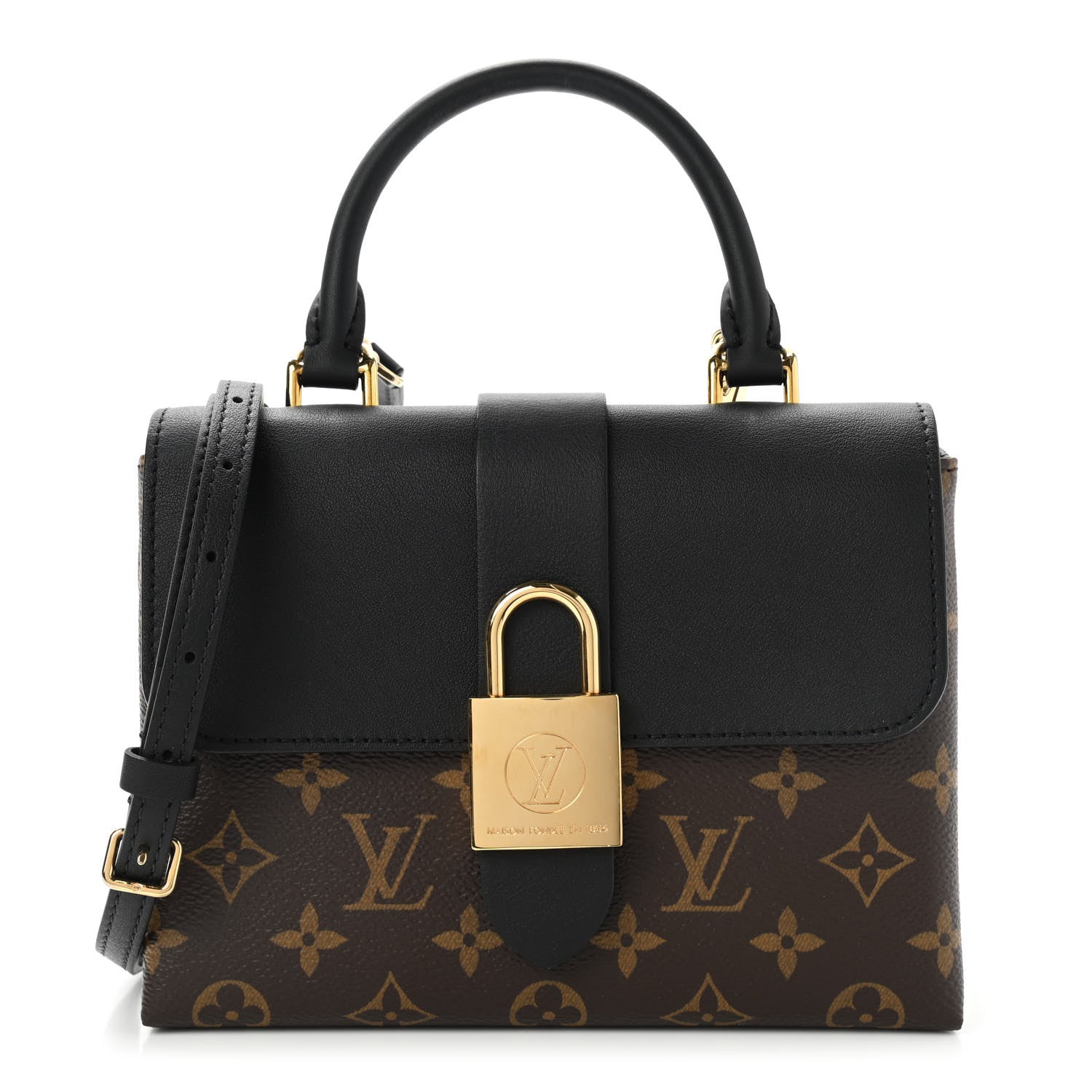 Louis Vuitton Monogram Locky BB Black 1 of 12
