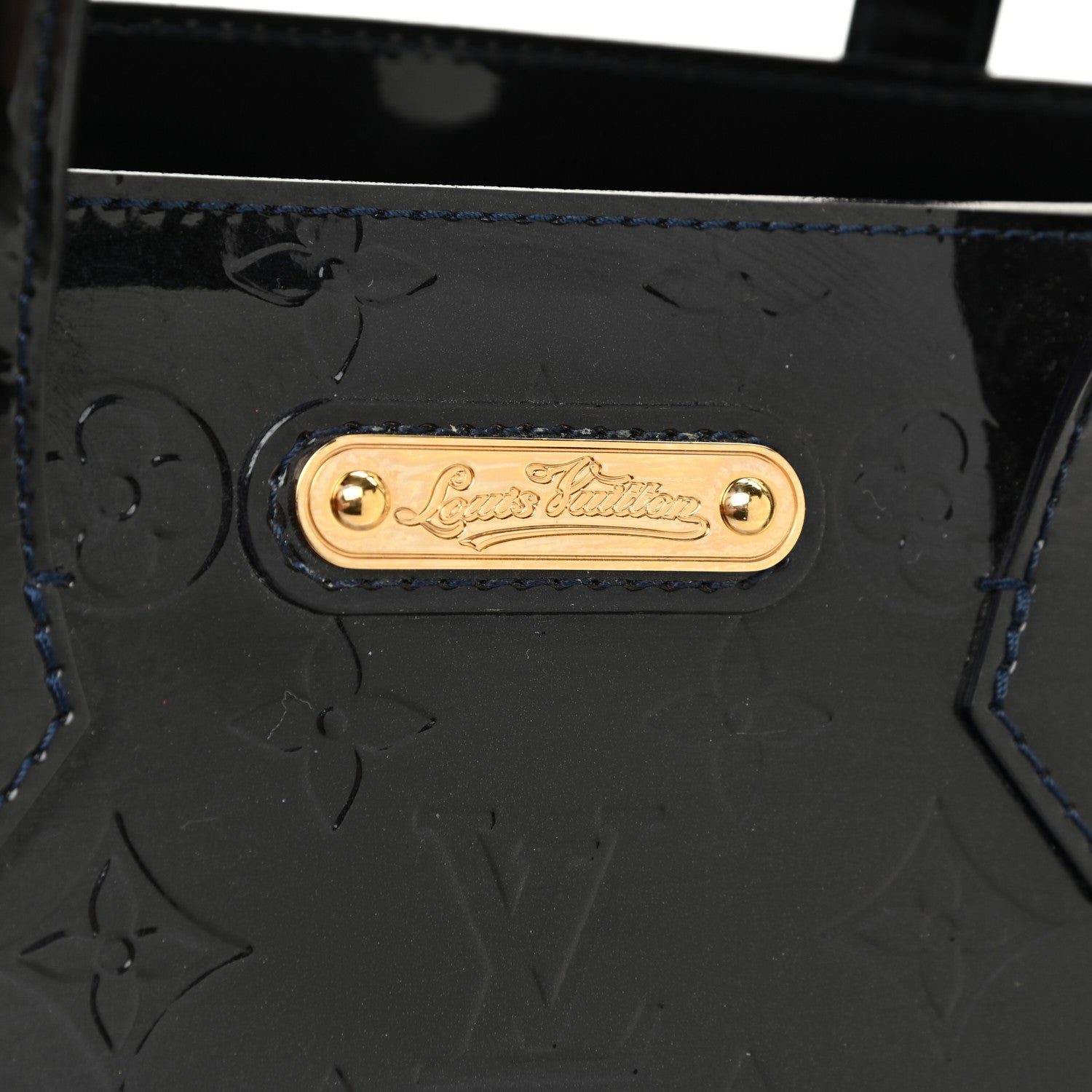 Louis Vuitton Vernis Wilshire PM Blue Infini 10 of 13