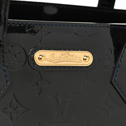 Louis Vuitton Vernis Wilshire PM Blue Infini 10 of 13