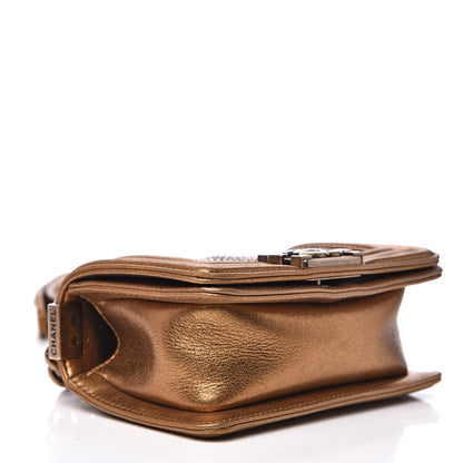 Chanel Galuchat Stingray Mini Boy Flap Gold 3 of 16