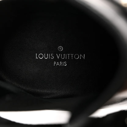 Louis Vuitton Calfskin Monogram Star Trail Chelsea Ankle Boots 40 Black 7 of 9