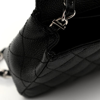 Chanel Caviar Quilted East West Flap Black 20 of 21