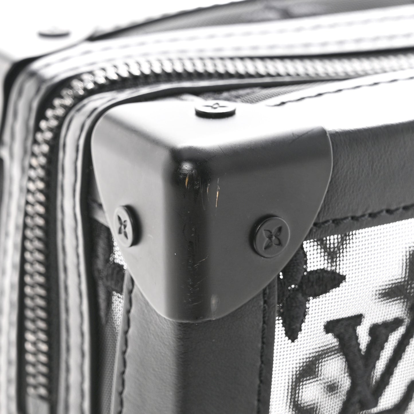 Monogram See Through Soft Trunk Black