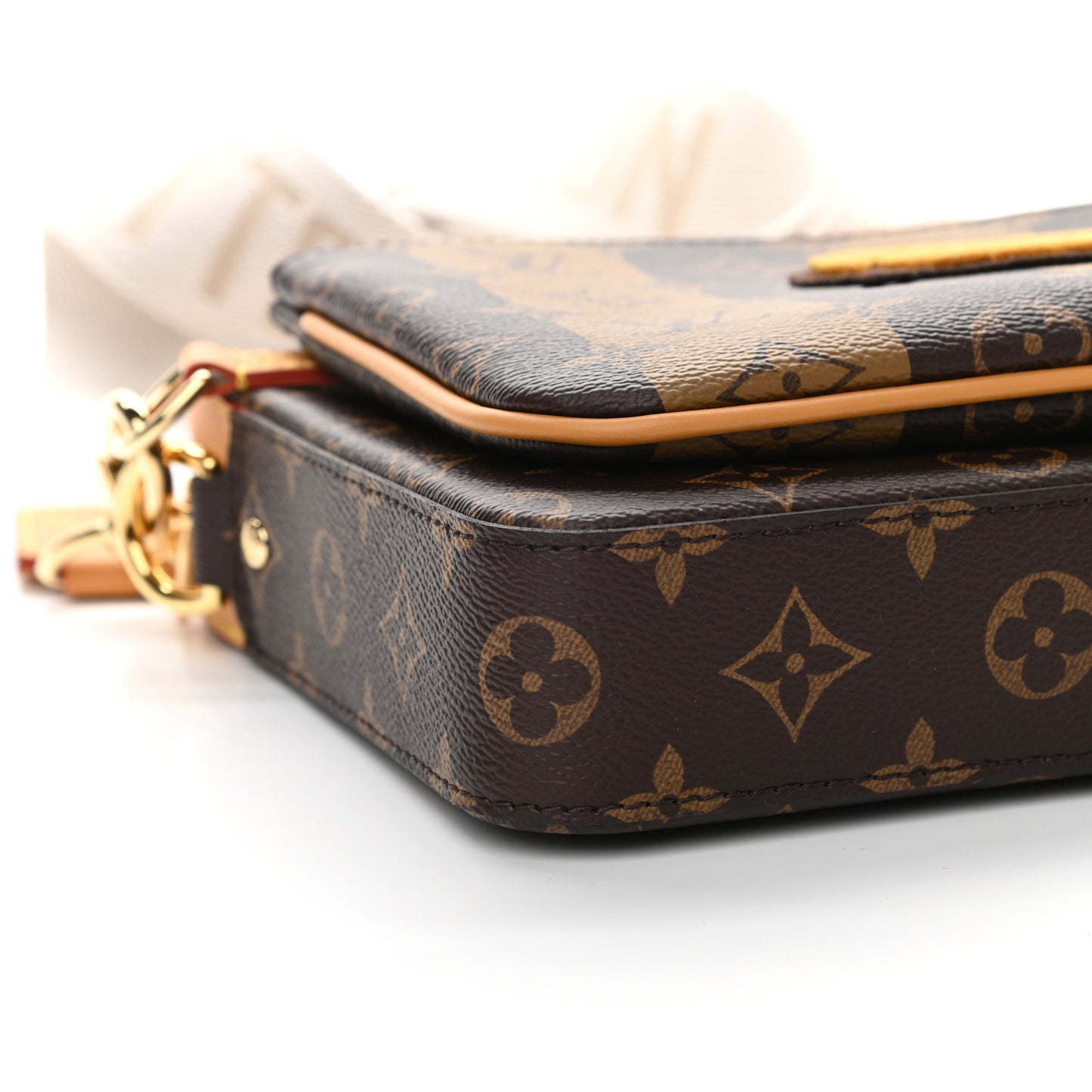 X NIGO Reverse Monogram Stripes Trio Messenger