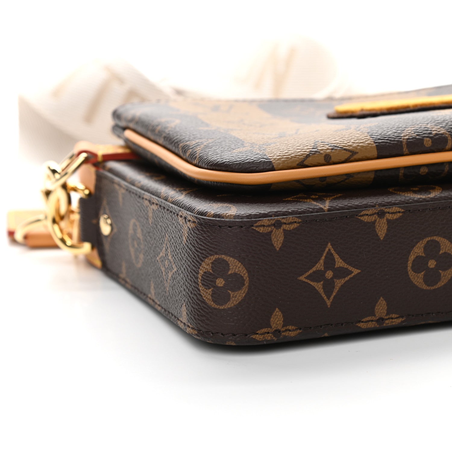 Louis Vuitton X NIGO Reverse Monogram Stripes Trio Messenger 8 of 9