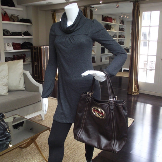 Leather Britt Shoulder Bag