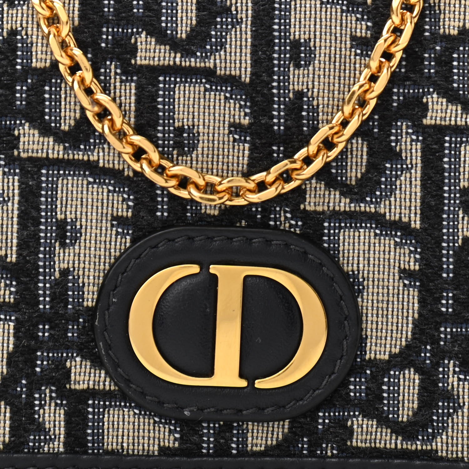 Christian Dior Oblique Nano 30 Montaigne Pouch Blue 8 of 10