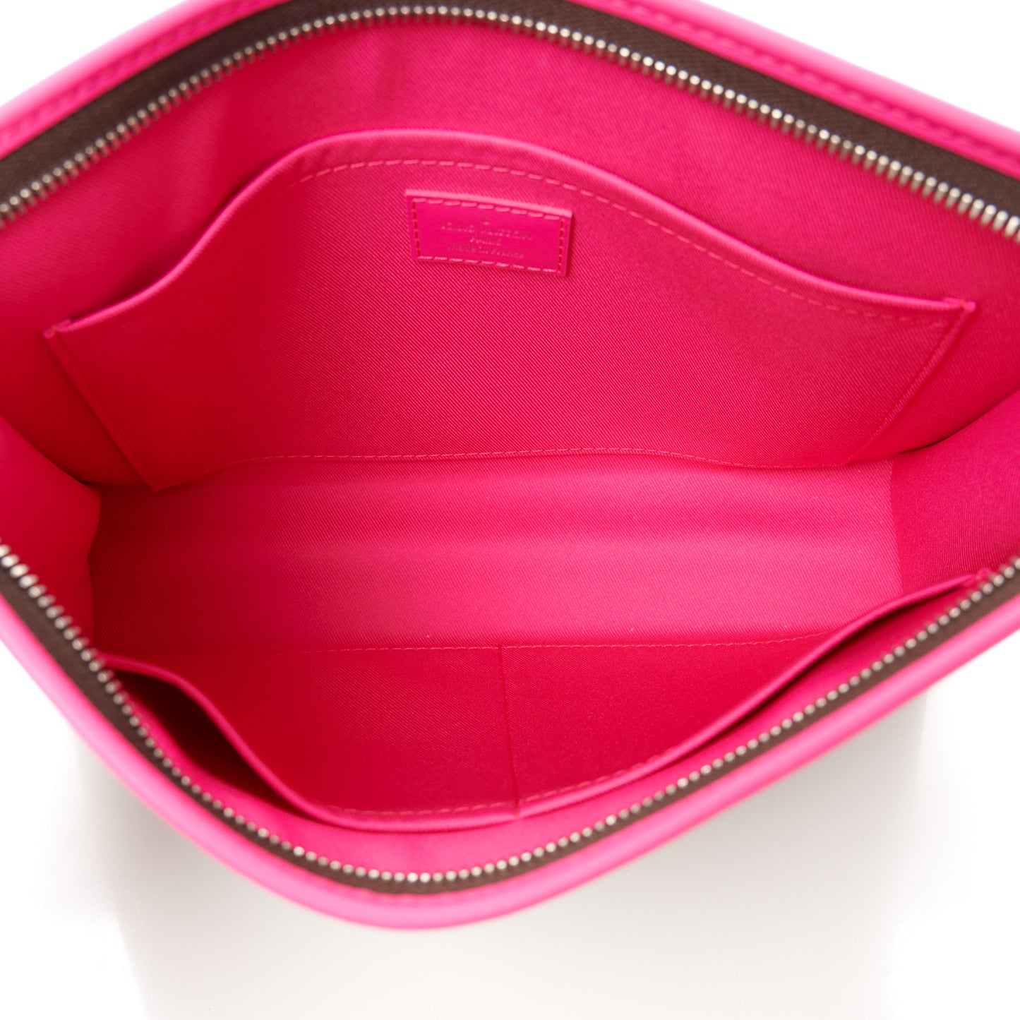 Monogram Macassar Pochette Voyage MM Fuchsia