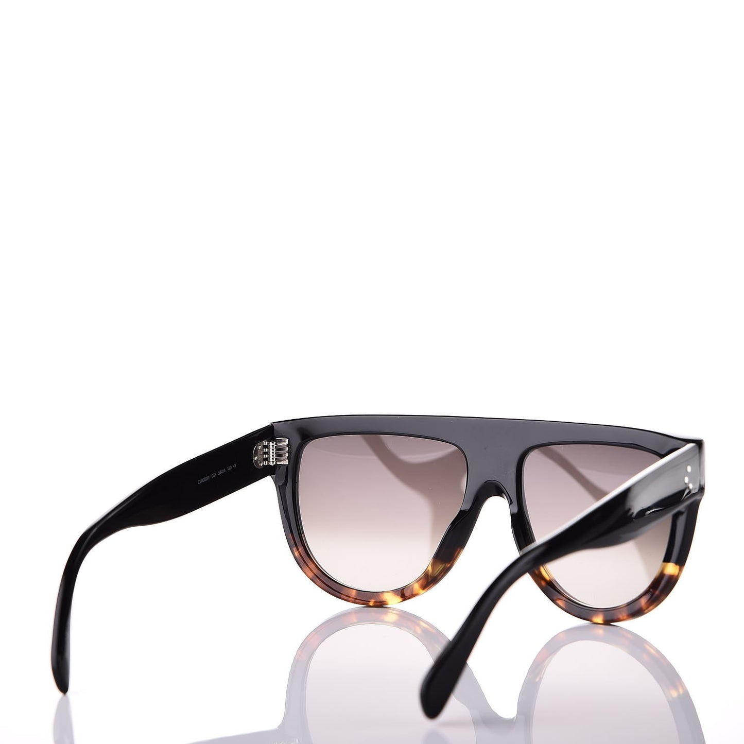 Acetate Aviator Sunglasses CL 40001 Black Havana